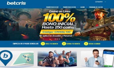 Betcris Casino: Nuevo Bono Inicial de 100%