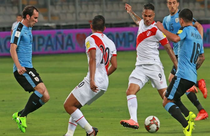 Apuestas Perú vs Uruguay