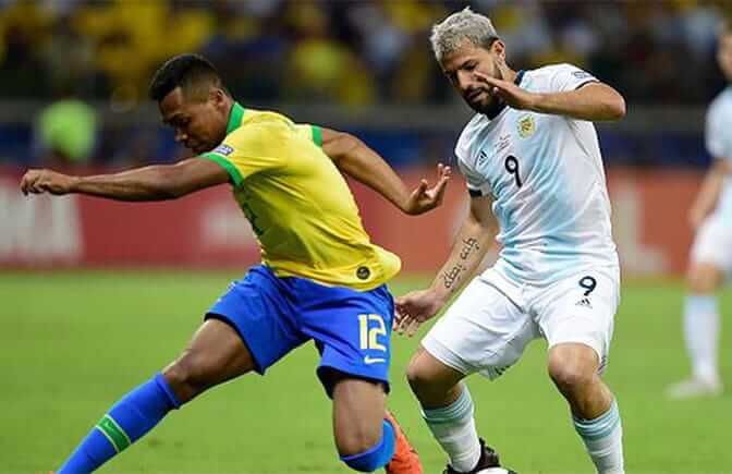 Apuestas Brasil vs Argentina