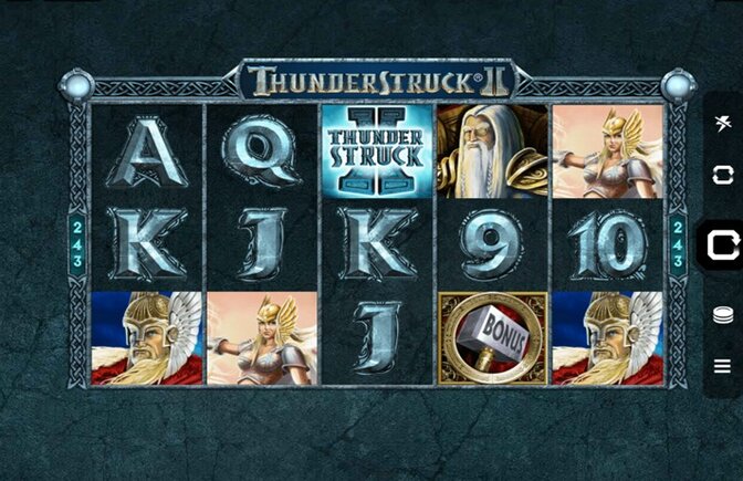 Cómo y dónde jugar a la slot tragamonedas Thunderstruck 2
