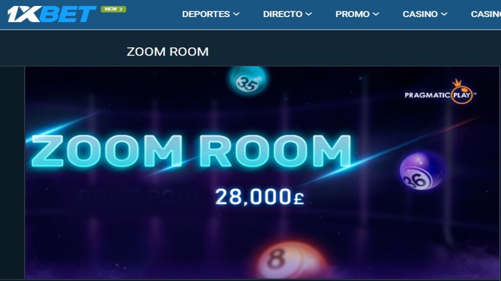 Torneo Zoom Room en 1xbet