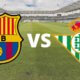 Apuestas Barcelona vs Betis: Pronóstico y cuotas 04-12-2021