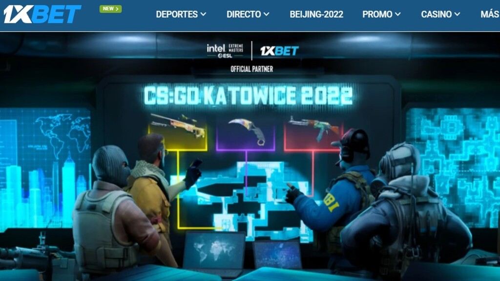 Promoción CS GO Katowice de 1xbet