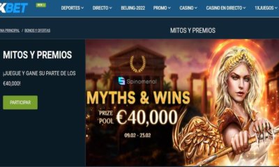 Promoción mitos y premios de 1xbet