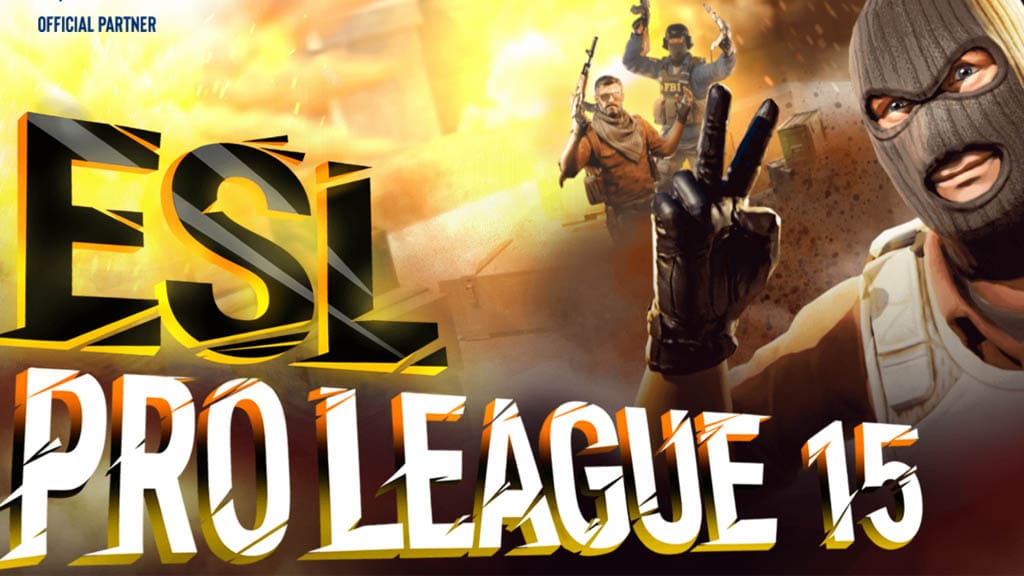 Promoción CS GO ESL Pro League 15 de 1xbet