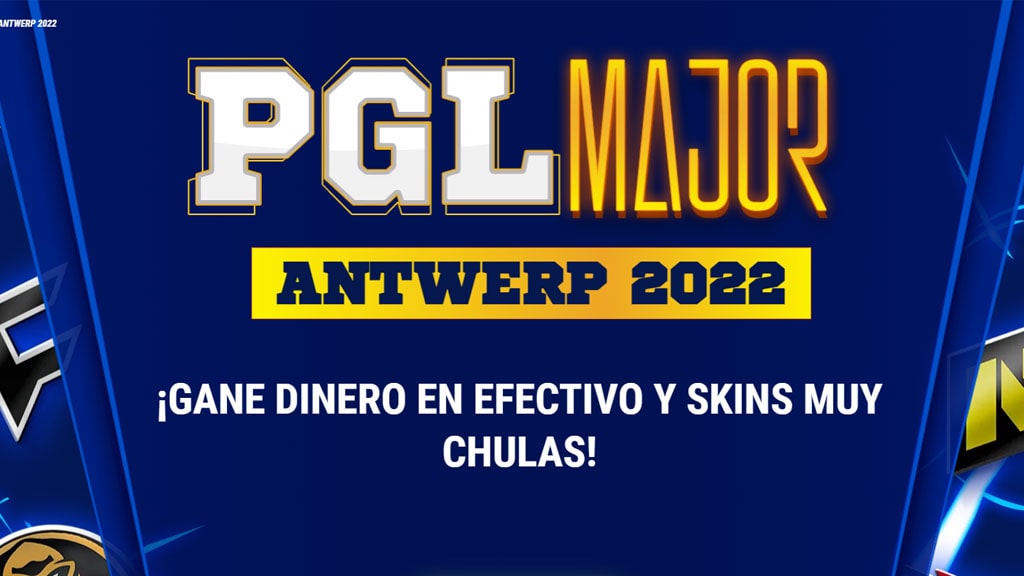 Promoción PGL Major Antwerp 2022 de 1xbet