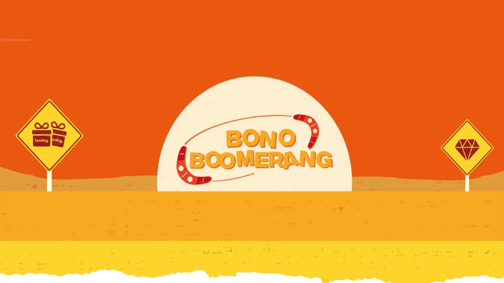 Bono boomerang de Bodog