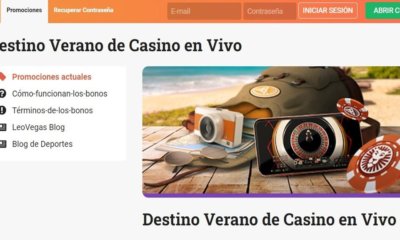 Promoción destino verano de casino en vivo en LeoVegas