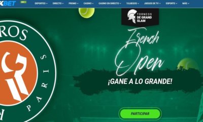 Promoción Roland Garros de 1xbet