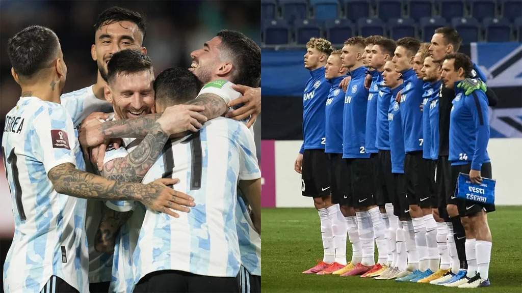 Pronóstico Argentina vs Estonia ⚽ Apuestas amistoso