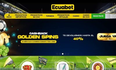 Promoción cashback de golden spins en Ecuabet