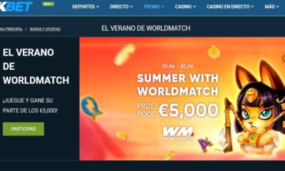 Promoción el verano de Worldmatch en 1xbet
