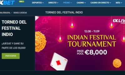 Torneo del festival indio en 1xbet