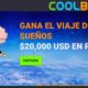 Promoción el viaje de tus sueños de Coolbet Ecuador