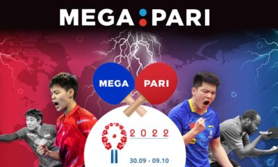 Promoción de apuestas en el mundial de tenis de mesa de Megapari