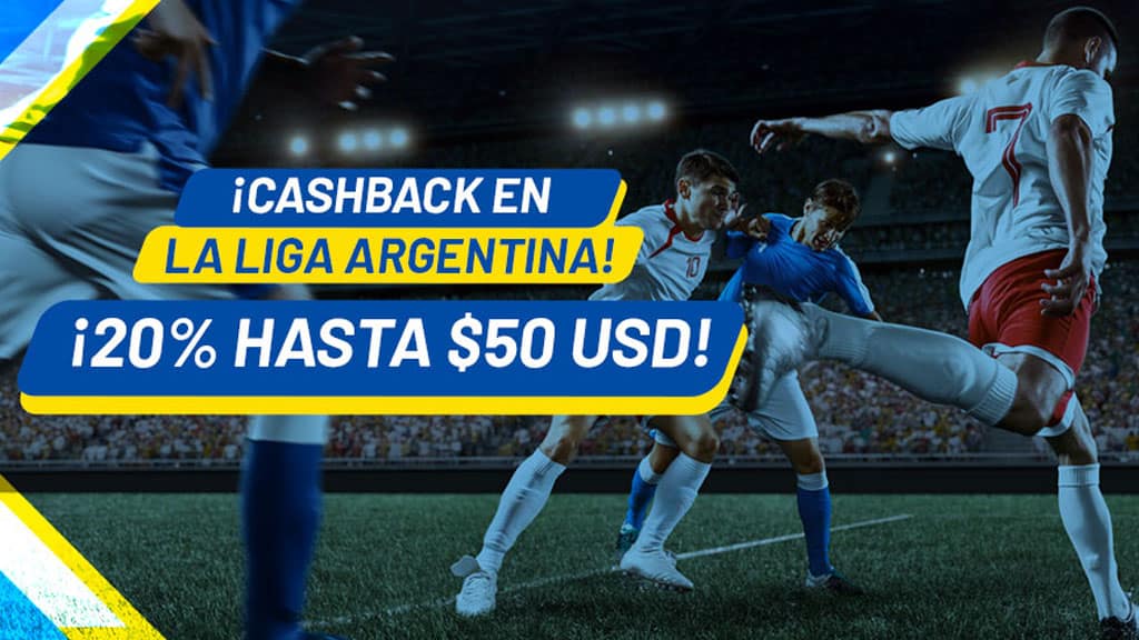 Promoción cashback de la Liga Argentina de Latribet